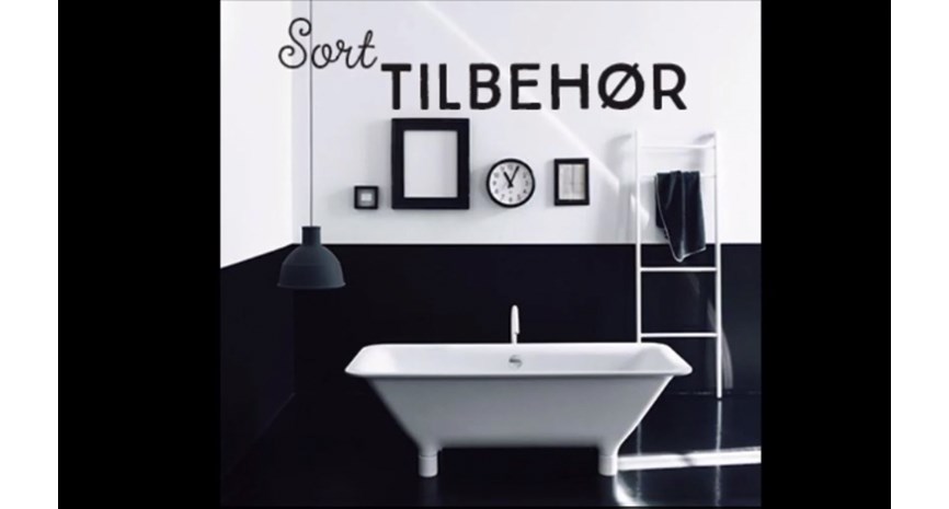 Skap kontraster med sort tilbehÃr