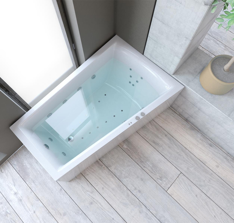 Inteform Nemo badekar med MicroSilk®